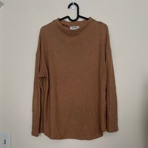Old Navy Brown Cowl Neck Sweater